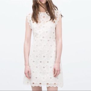 Zara Guipure Stars Dress